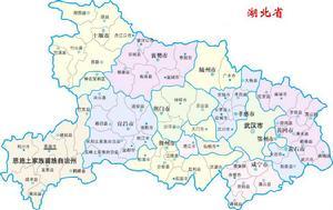 湖北地图