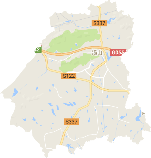 汤山街道电子地图
