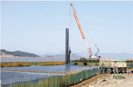 三门湾大桥(宁波段)开建 