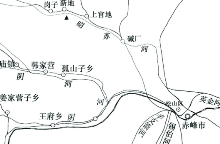 太平庄遗址群位置图