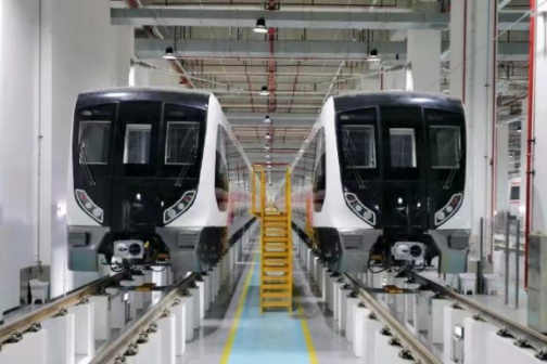 无编号19号线列车正面