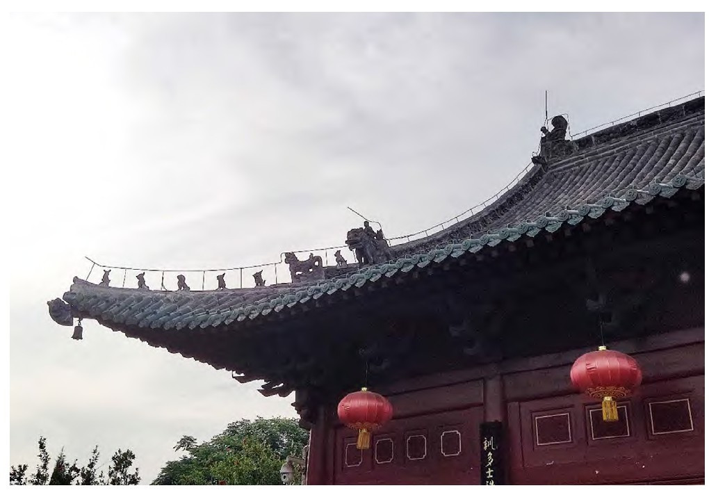 定鼎堂飞檐