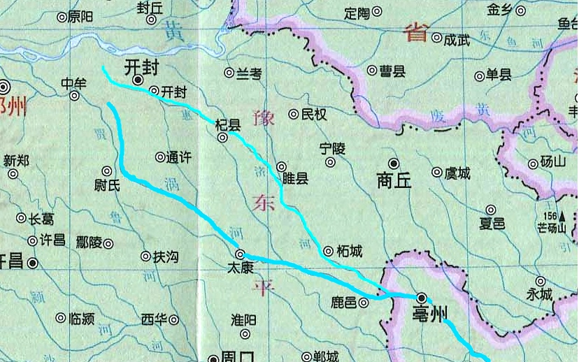 干流概况图