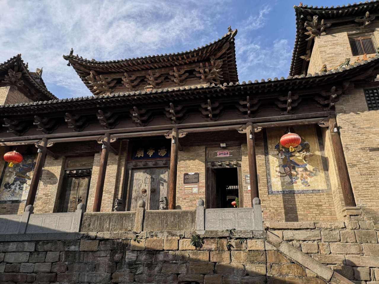 下交汤帝庙建筑