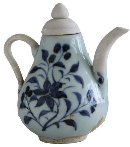 宁昌路遗址出土元青花梨形壶