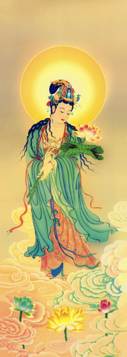 大势至菩萨法相