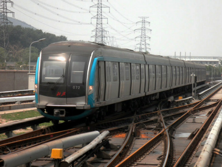 北京地铁大兴线列车