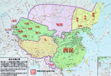 西汉版图