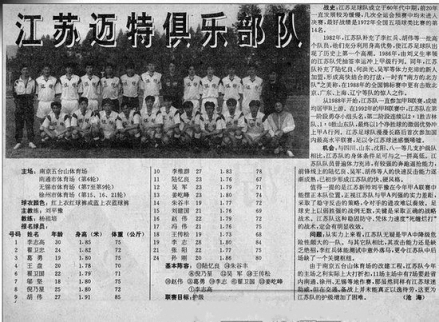江苏媒体报道迈特足球队