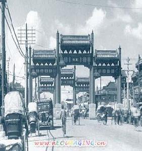 曾经的东四牌楼