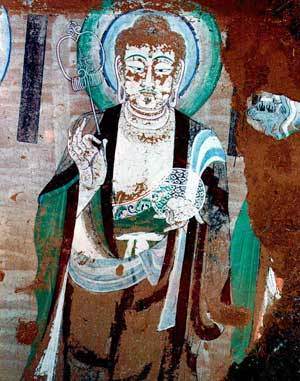 阿艾石窟药师琉璃光佛