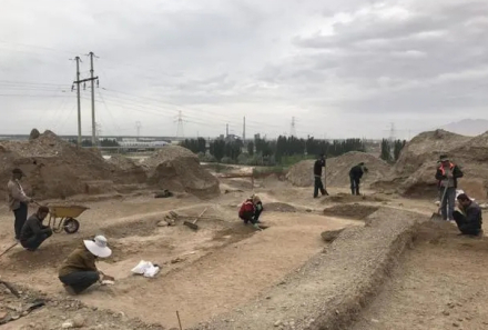 乌什吐尔遗址2019~2021年挖掘现场