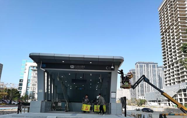 台州轨道交通S1线出入口