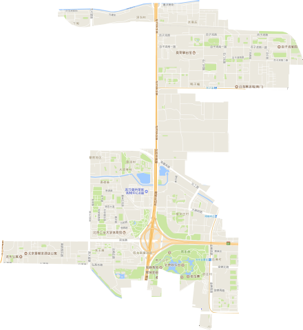 南磨房乡交通地图