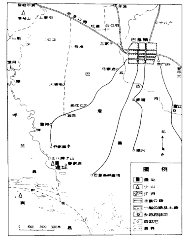 王脖子山遗址群位置图