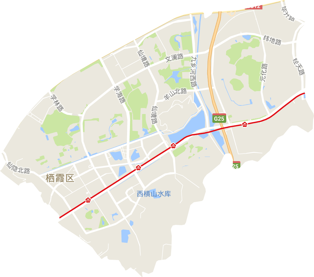 仙林街道地图