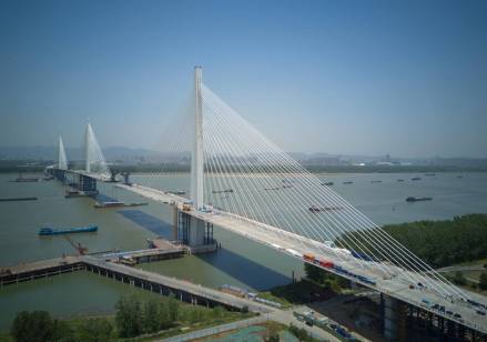 南京江心洲长江大桥索塔