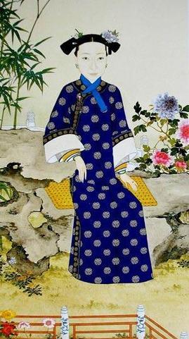 孝贞显皇后（慈安太后）钮祜禄氏便服像