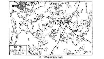 昂昂溪遗址分布图