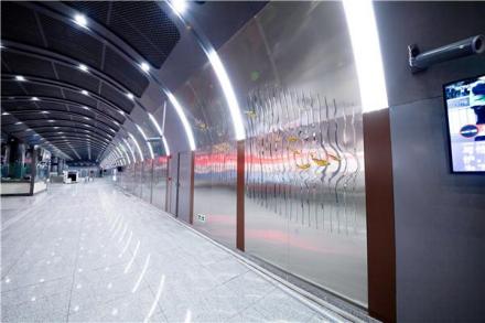 文化墙《鱼贯而入》