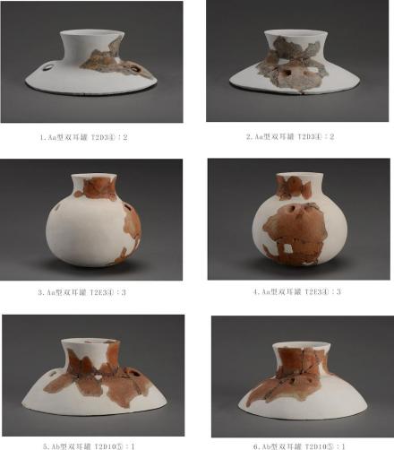 杉龙岗遗址出土陶器