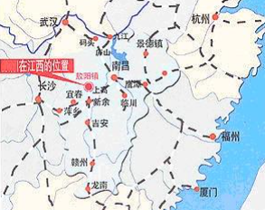 上高县交通区位图