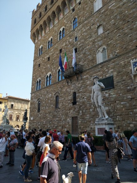 著名的大卫雕像