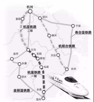 杭温高铁平面图