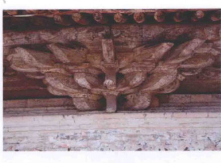 田庄全神庙前檐斗拱五铺作