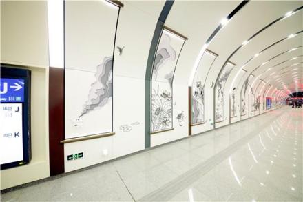 文化墙《国画意境》