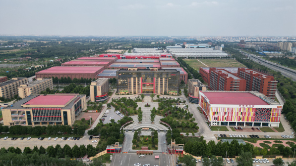 学校鸟瞰图