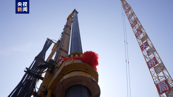 杭州湾跨海铁路桥海上工程全面开工