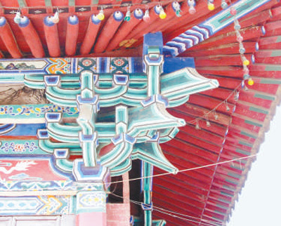 泽州崇寿寺转角铺作