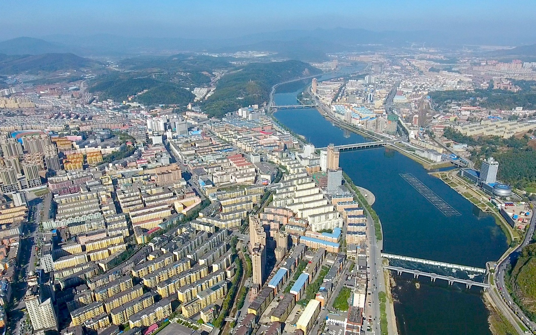 浑江上游通化市区段