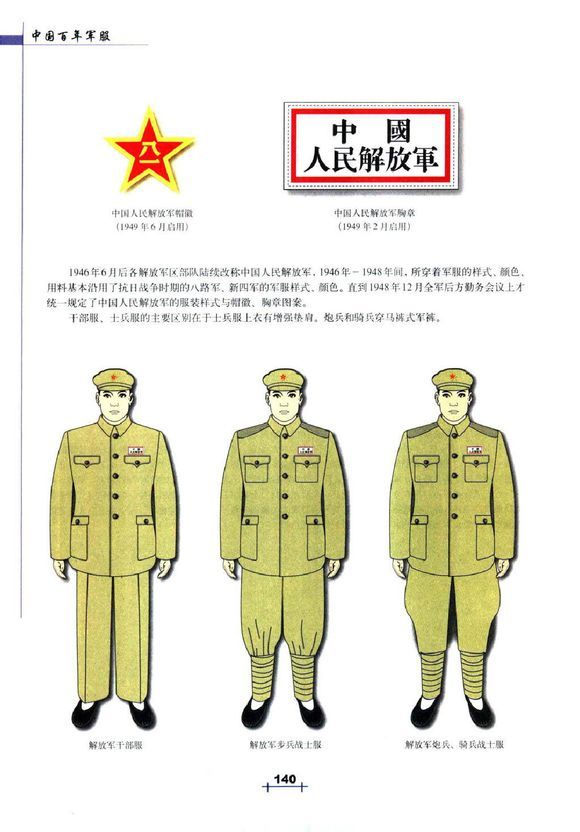 中国人民解放军1949年式军服