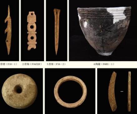 洪河遗址出土文物