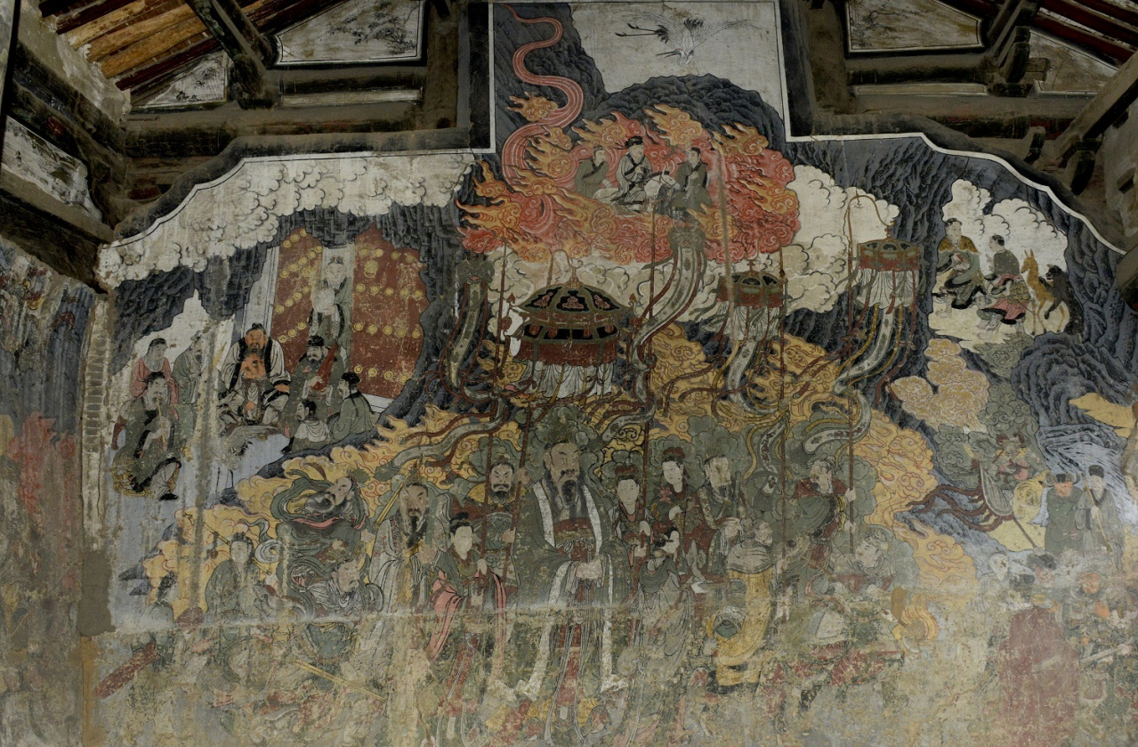 唐玄宗泰山封禅图（东墙壁）