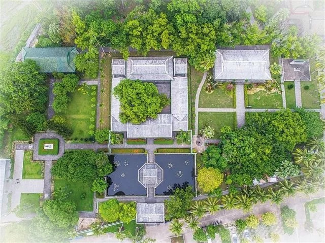 航拍东坡书院