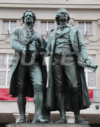 歌德和席勒纪念像