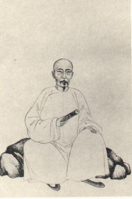 郑文焯画像 