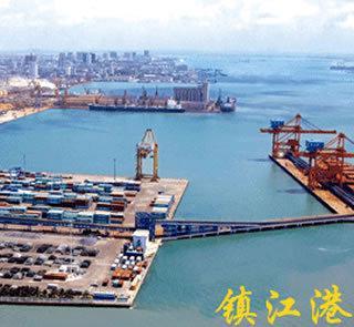 镇江港景象