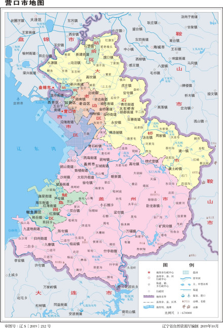  营口市地图