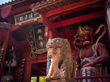 沙溪兴教寺风景