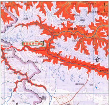 赛图拉哨卡遗址位置图