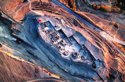 二道井子遗址航拍图