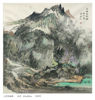 E4云祥居幽图  房君