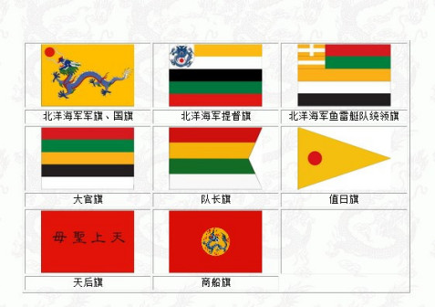北洋水师旗帜列表