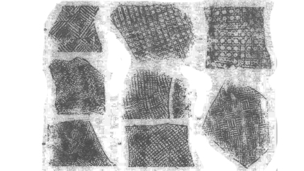 印纹硬陶 纹饰拓片