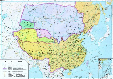 明代形势图