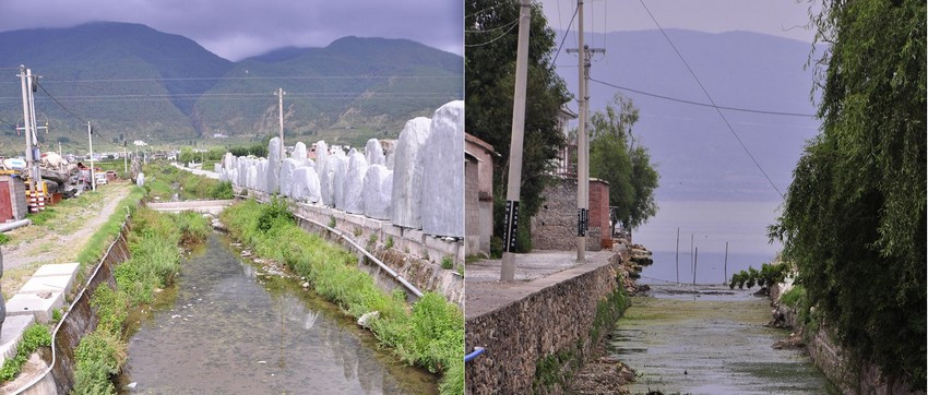 锦溪上游及入洱海口